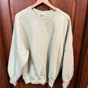 Aerie Cloud Fleece Oversized Crewneck Sweatshirt Size M
